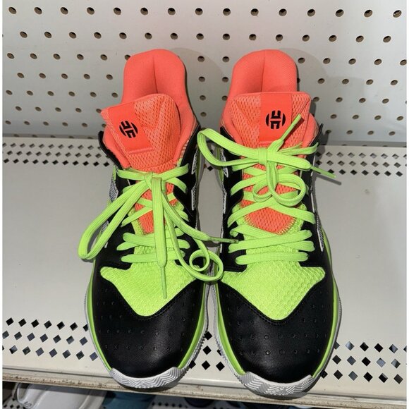 Adidas Harden Stepback Mens Athletic Basketball Shoes Size 9.5 Multi Color - Picture 4 of 8